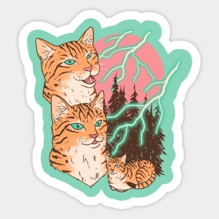 Electric Tigers Sticker